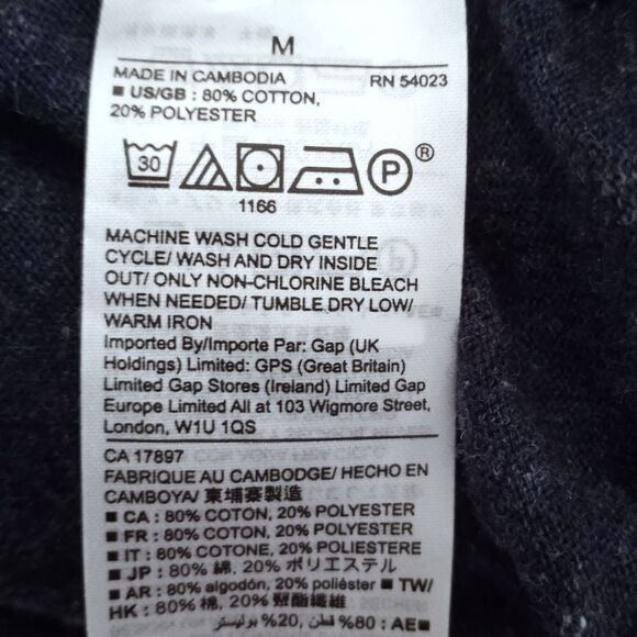 GAP NAVY SWEATER SZ.M EUC - Picture 5 of 5